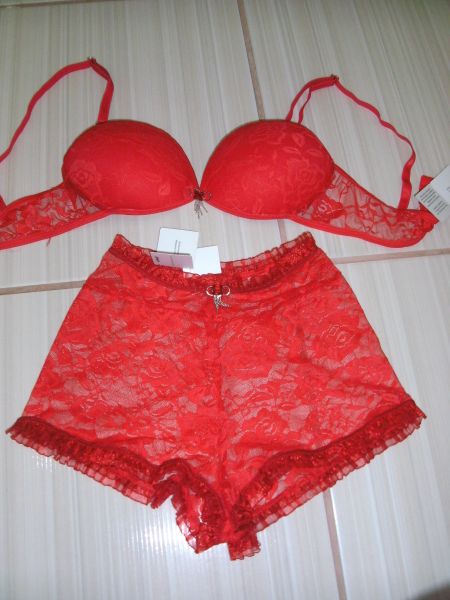 Conjunto Caleçon em renda